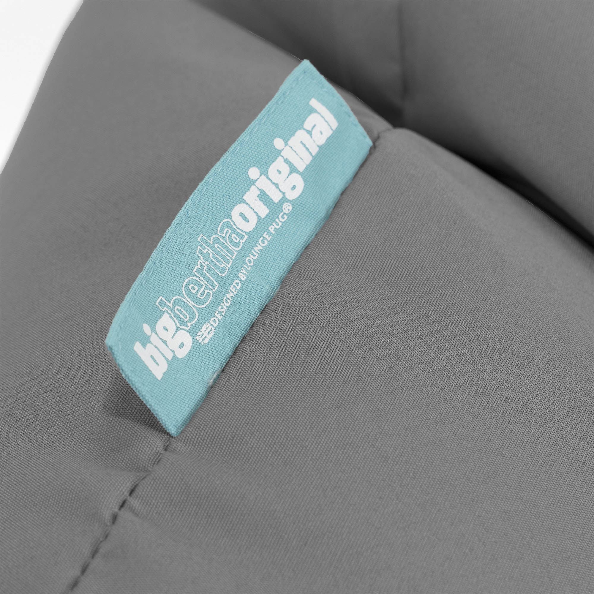 SoleiStorm™ Ultra 2000 h+ Gaming Sitzsack Sessel Outdoor - Olefin Mittelgrau - Image 3