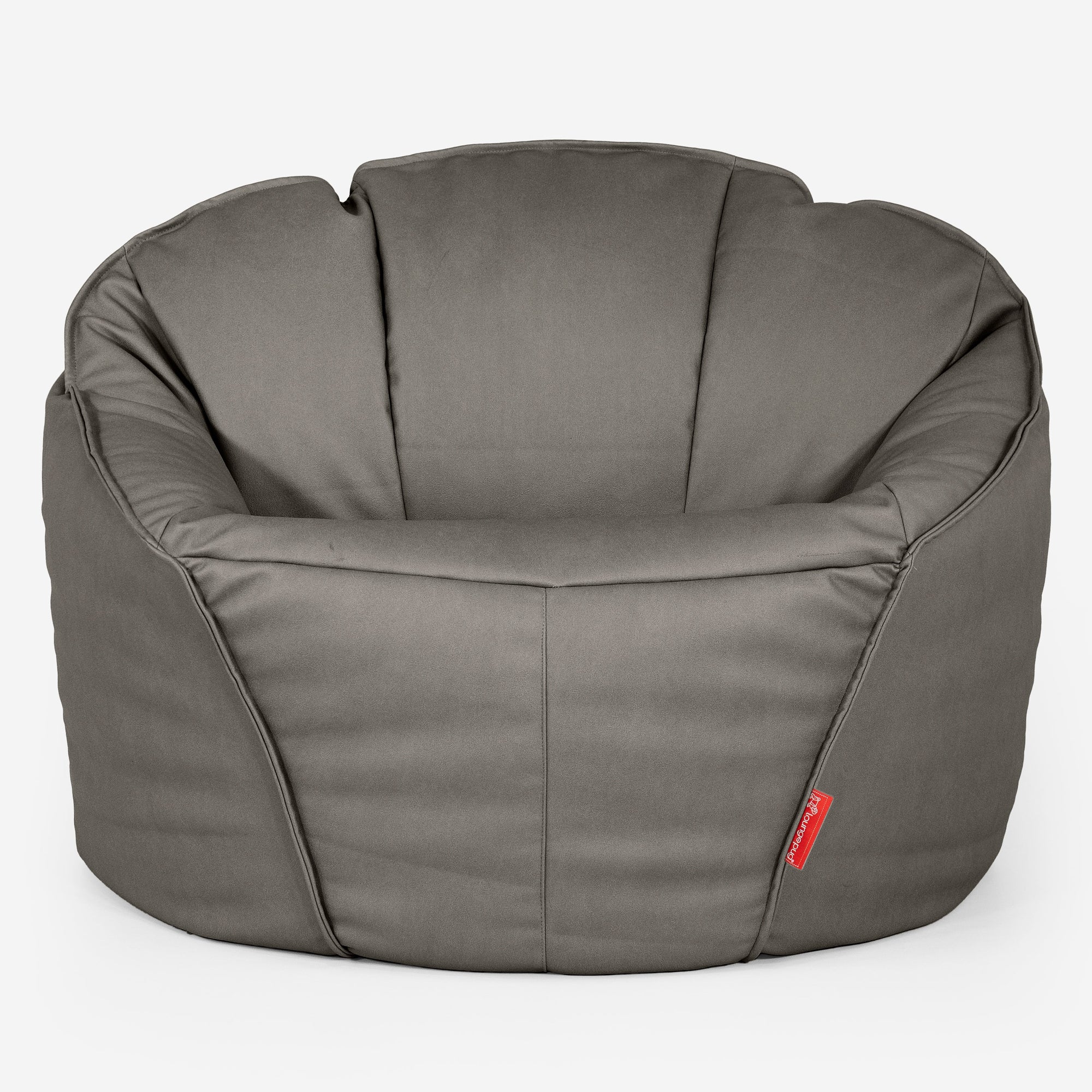 Ultimative Klassischer Gaming Sitzsack - Veganes Leder Grau - Image 2