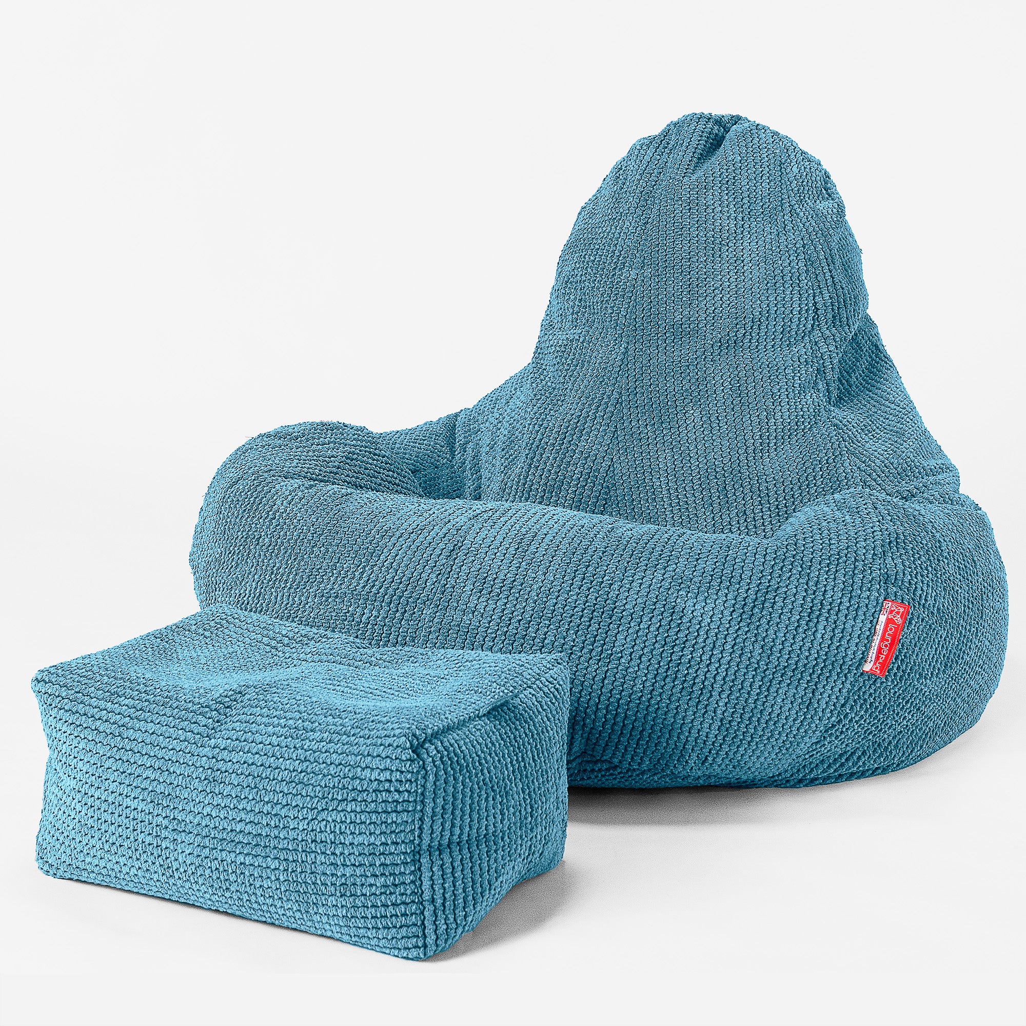 Ultra Lux Gaming Sitzsack - Pom-Pom Türkis - Image 2