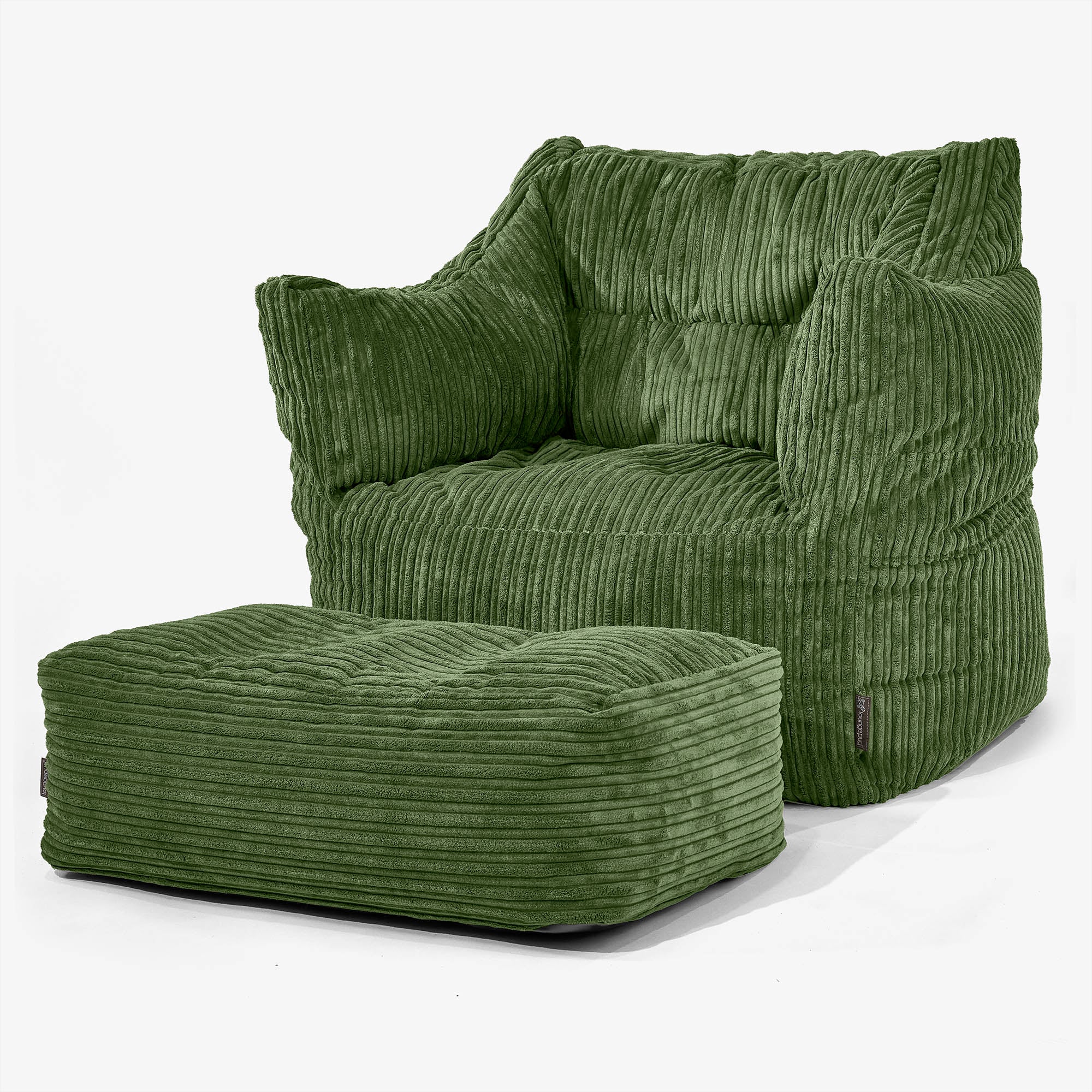 Victor Sitzsack Sessel - Cord Nadelwaldgrun - Image 2