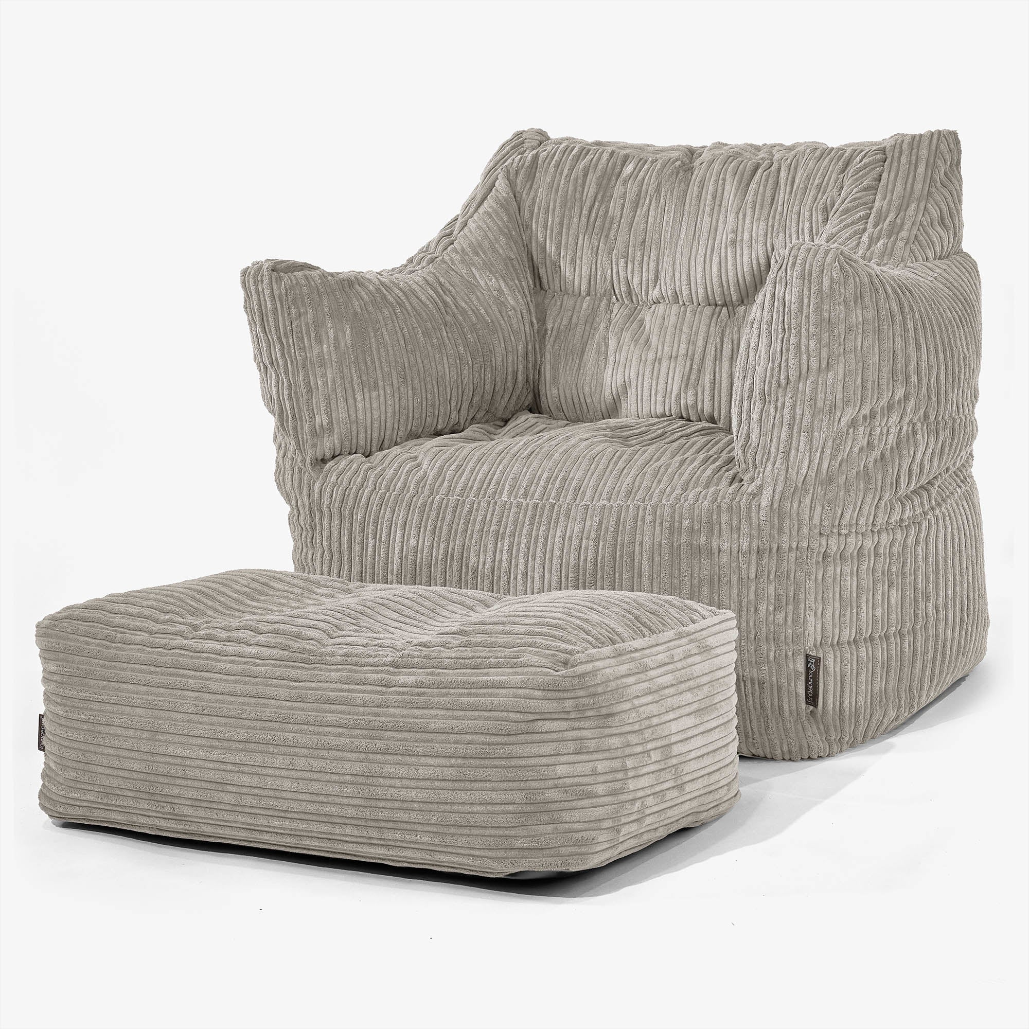 Victor Sitzsack Sessel - Cord Nerzfarben - Image 2