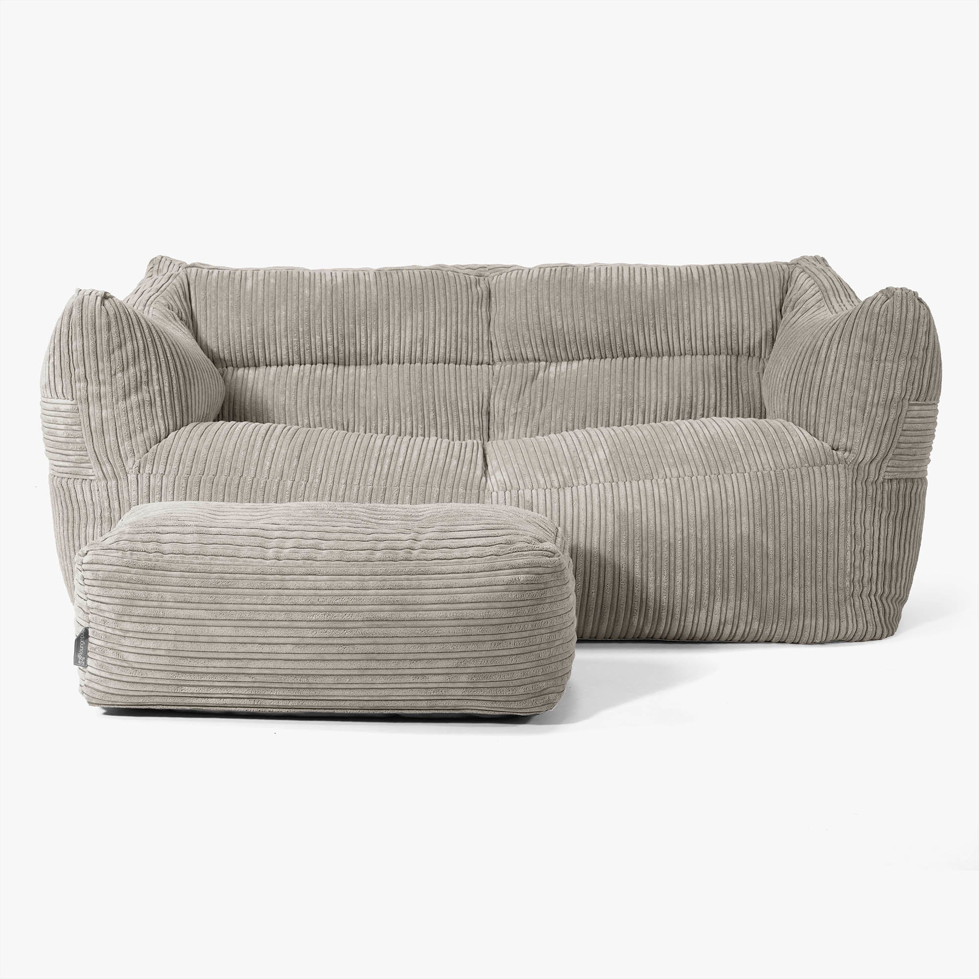 Victor Sitzsack Sofa - Cord Nerzfarben - Image 2
