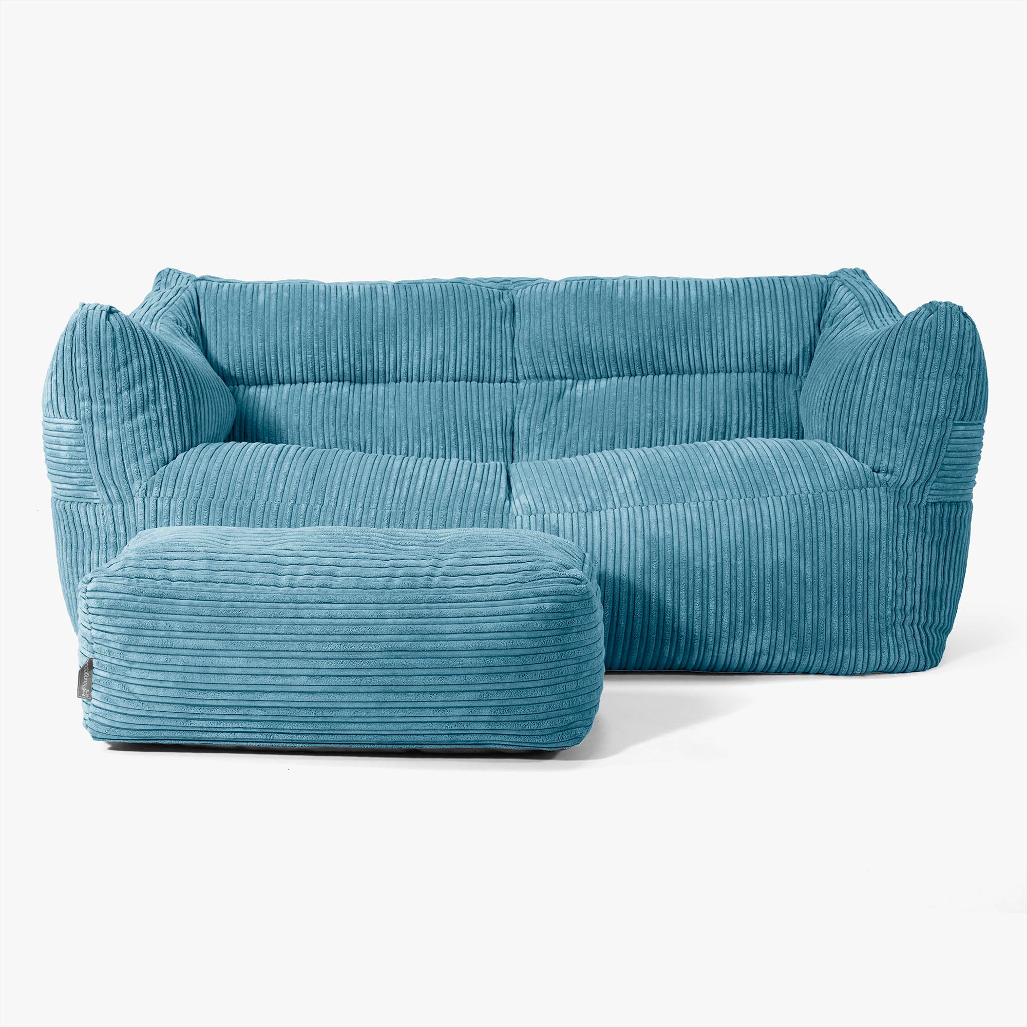 Victor Sitzsack Sofa - Cord Turkis - Image 2