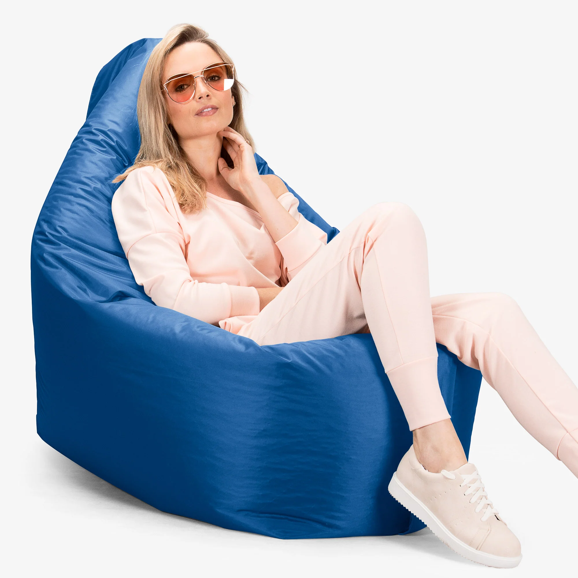 Sitzsack XXL Outdoor - SmartCanvas™ Blau - Image 6