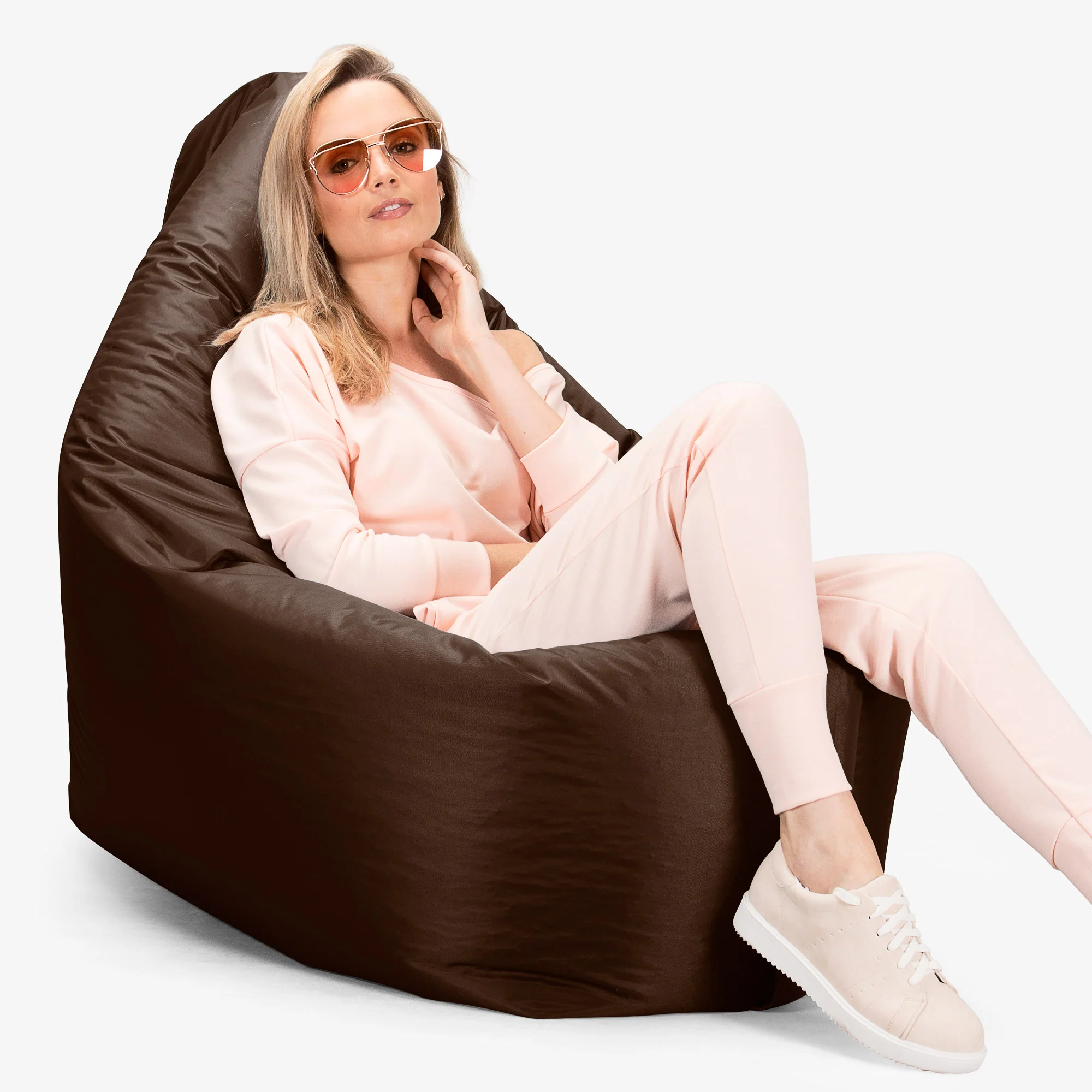 Sitzsack XXL Outdoor - SmartCanvas™ Braun - Image 6