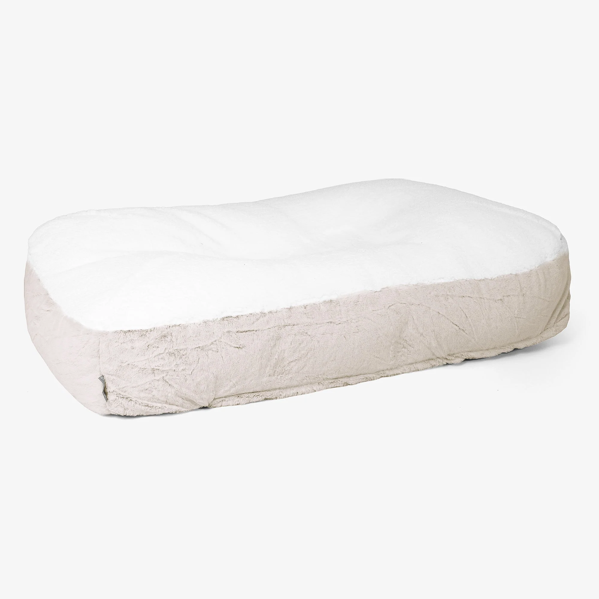 XXL Slouchy Hundebett Ersatz Bezug - Kaninchen Kunstfell - Image 3