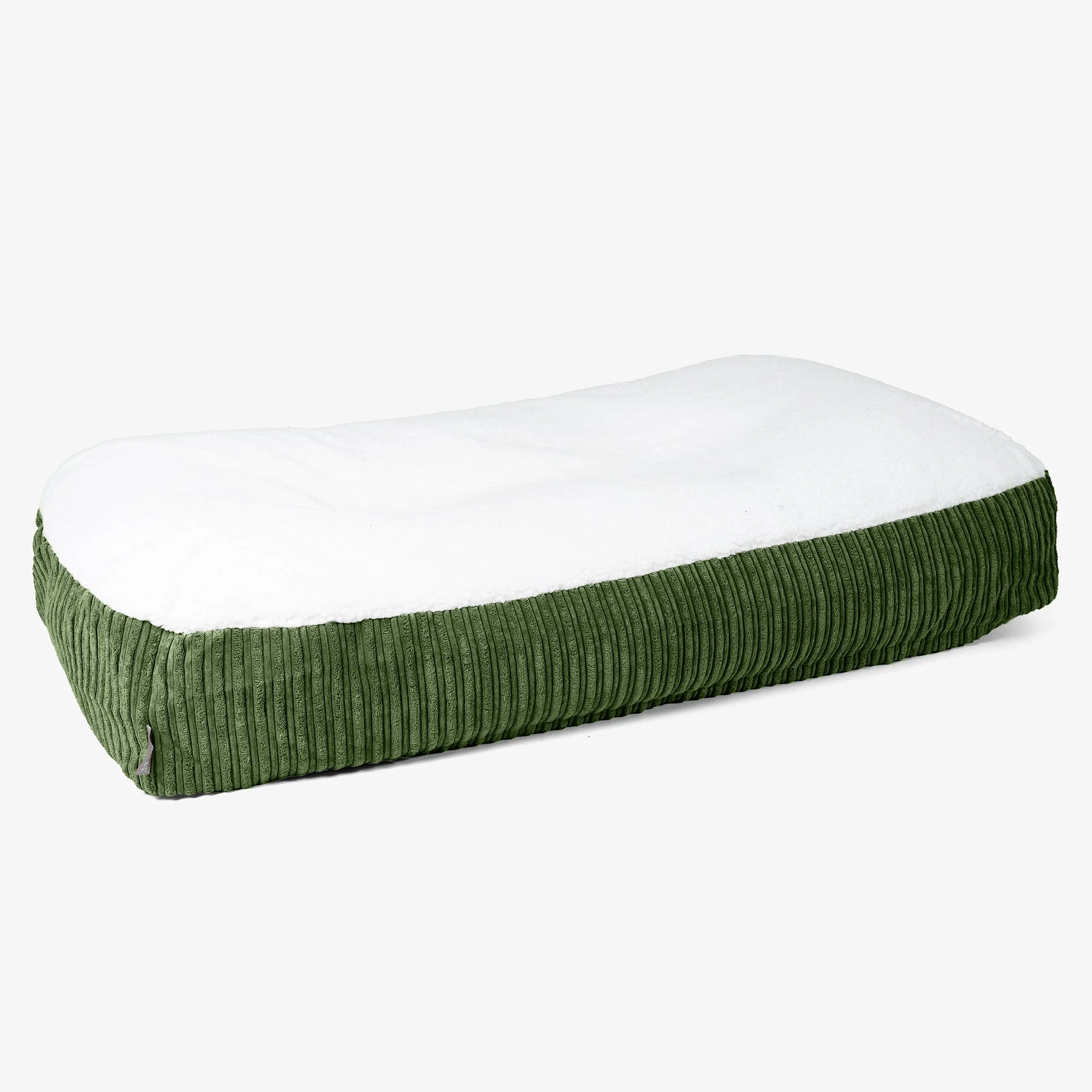 XXL Slouchy Hundebett Ersatz Bezug - Sherpa & Cord - Image 2