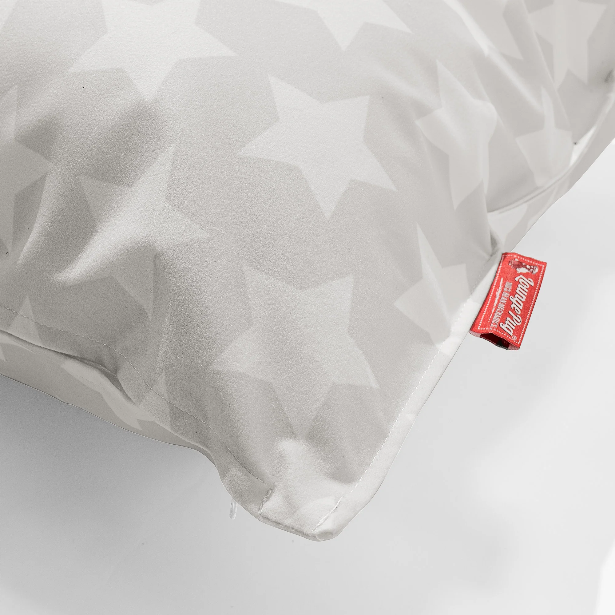 Extra Große Dekokissen / Sofa Kissenbezug 70 x 70cm - Druck Grau Star - Image 2