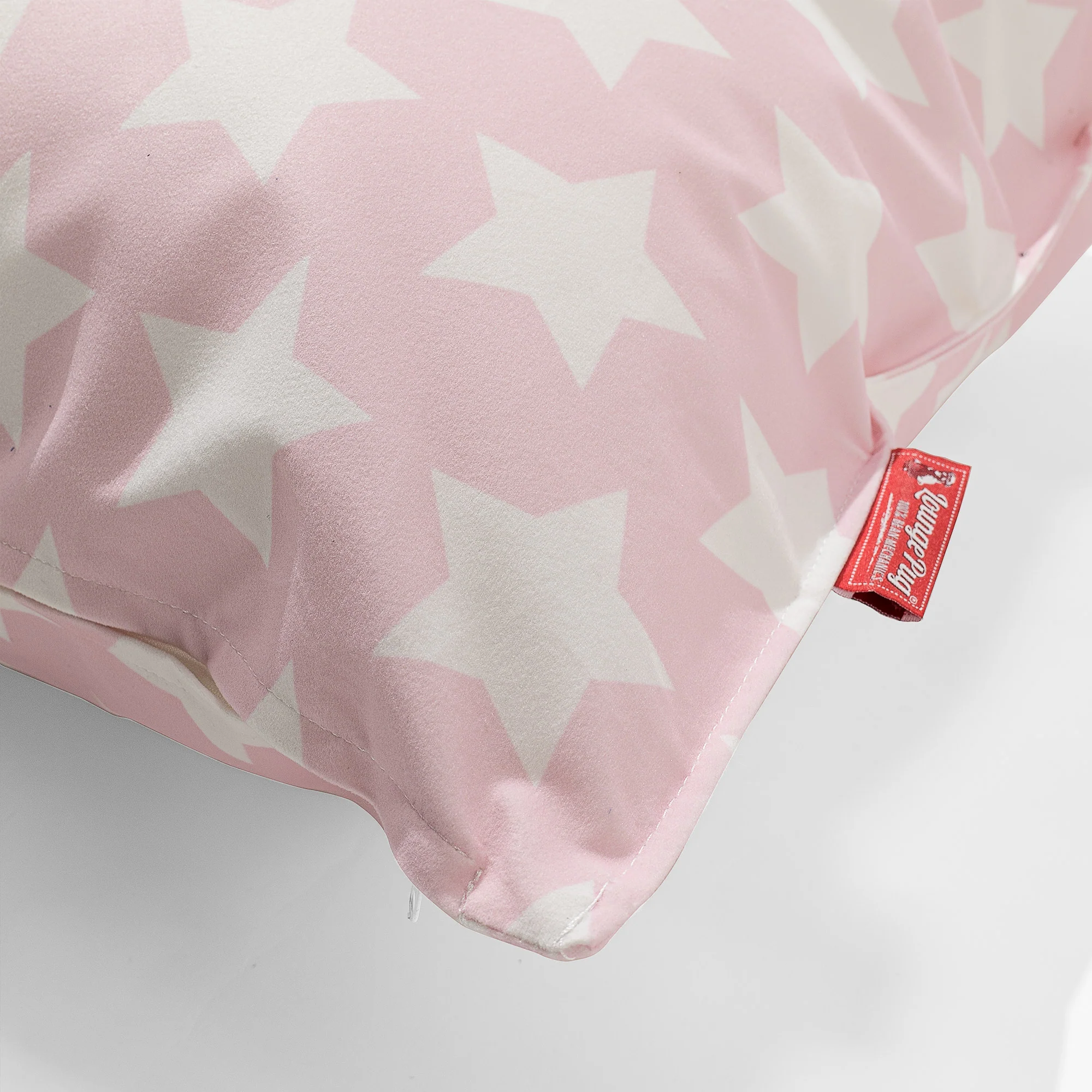 Extra Große Dekokissen / Sofa Kissenbezug 70 x 70cm - Druck Pink Star - Image 2
