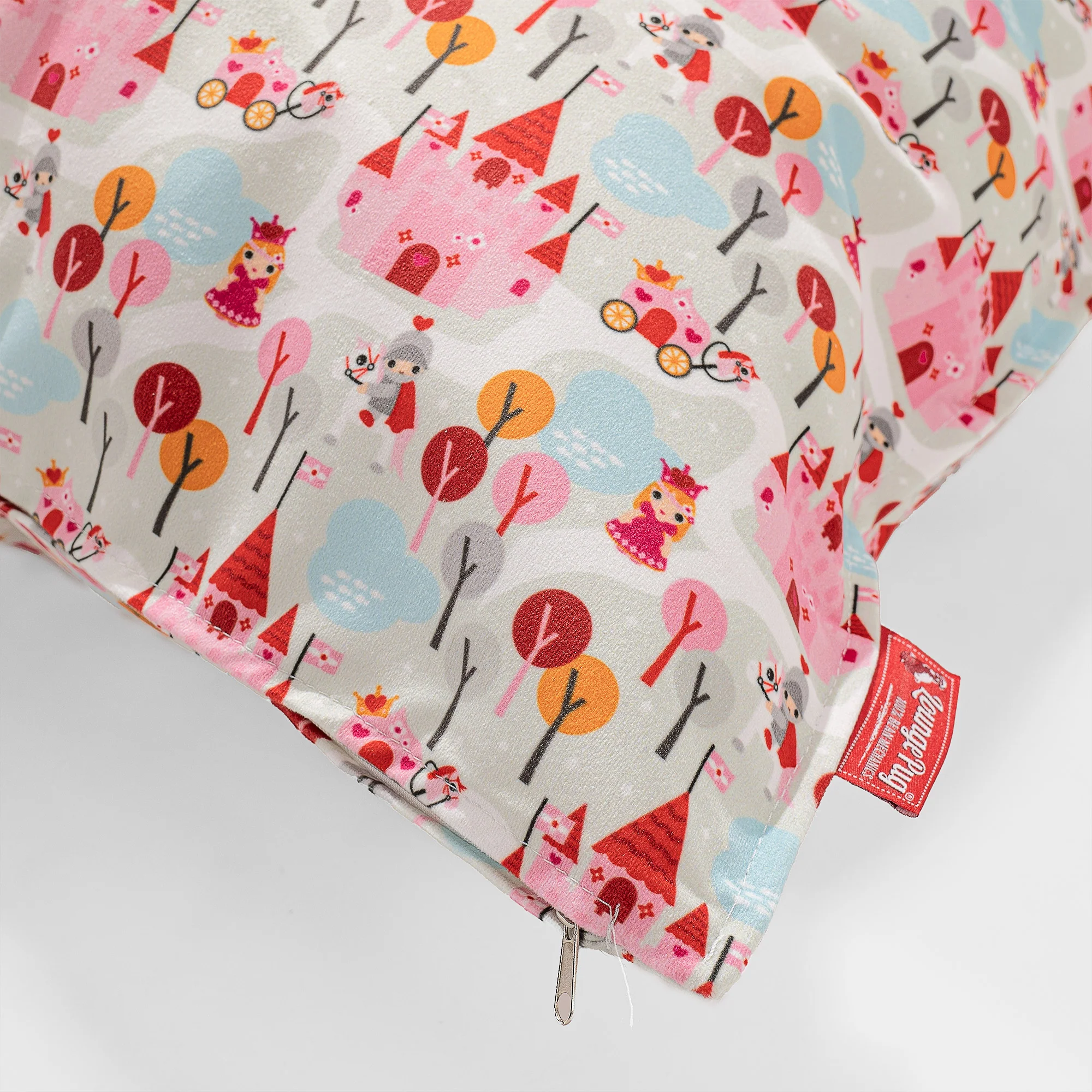 Extra Große Dekokissen / Sofa Kissenbezug 70 x 70cm - Druck Prinzessin - Image 2