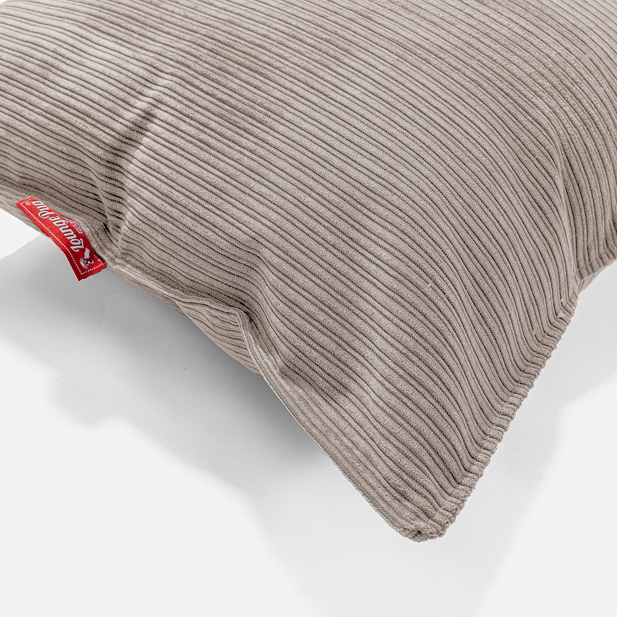 Dekokissen / Sofa Kissenbezug 47 x 47cm - Nadelstreifencord Nerzfarben - Image 2
